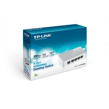 Switch TP-LINK TL-SF1005D, 5 port, 10/100 Mbps