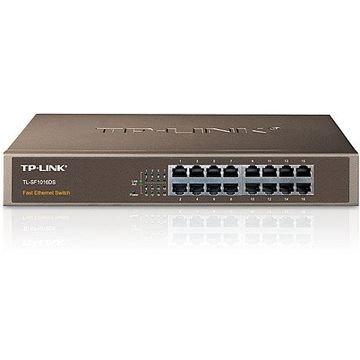 Switch TP-LINK TL-SF1016DS, 16 port x 10/100 Mbps