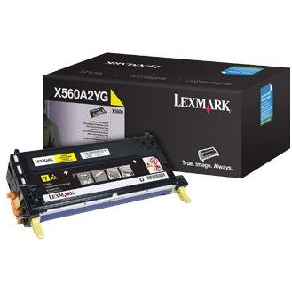 Toner laser Lexmark Yellow, 4.000 pag, pentru X560