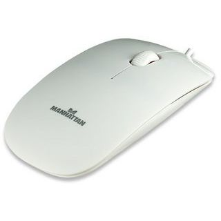 Mouse Manhattan Silhouette, USB,optic, alb
