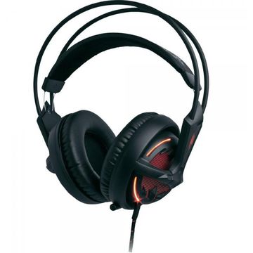 Casti Steelseries Diablo III Headset, microfon, negru/rosu