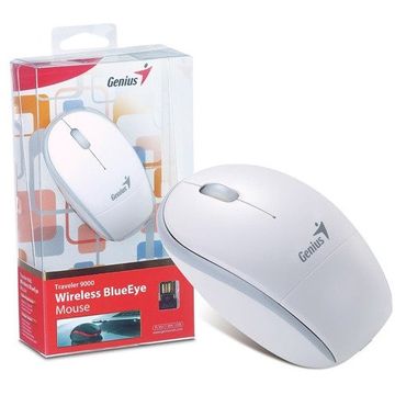 Mouse Genius Traveler 9000, optic wireless, bej