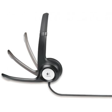 Casti Logitech H390 Headset cu microfon, negre