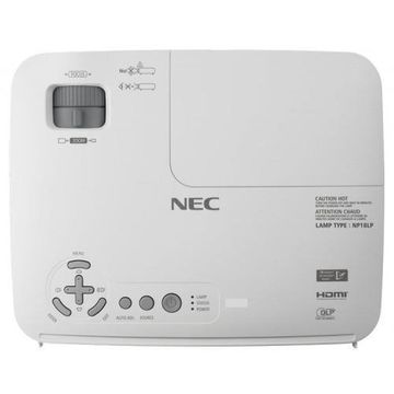 Videoproiector NEC V260X, 1024 x 768 (XGA), 2600 ANSI, 2000:1 + BONUS 3D Starter kit