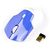 Mouse E-Blue Mayfek, optic wireless, 1480 dpi, alb / albastru