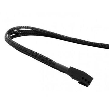 Cablu prelungitor NZXT CB-3F 3 pin, 30cm, negru
