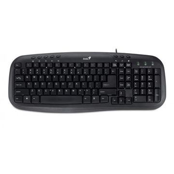 Tastatura Genius KB-M200, 8 keys, USB, BB, Neagra
