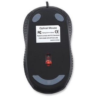 Mouse Manhattan RightTrack, Optic 1600 dpi, USB, Galben