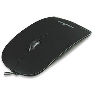 Mouse Manhattan Silhouette, USB, optic, 1000 dpi, Negru