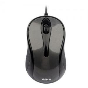 Mouse A4Tech N-350-1, USB, V-track Padless, Negru