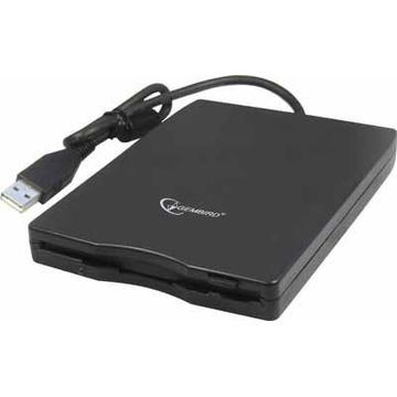 Floppy disk Gembird Extern FLD-USB, 1.44 MB, negru
