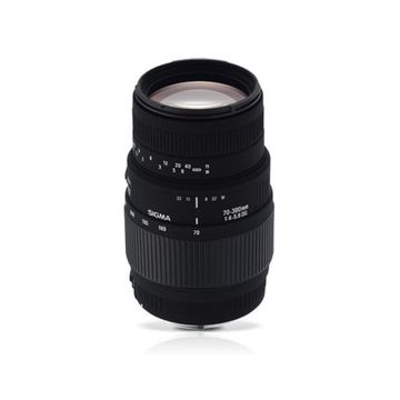 Obiectiv foto DSLR Sigma 70-300mm F4-5,6 Macro DG Motor, montura Nikon