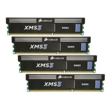 Memorie Corsair Kit 4x4GB, DDR3, 1600MHz, 9-9-9-24, Rev. A 1.5V