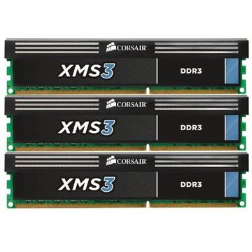 Memorie Corsair 3x4GB, DDR3, 1333MHz, rev A