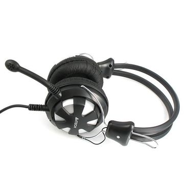 Casti A4Tech HS-28-2 headset cu microfon, negru / gri