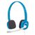 Casti Logitech H150 headset, microfon, albastre