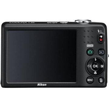 Aparat foto digital Nikon Coolpix L26, 16.1MP, 5x zoom optic, negru