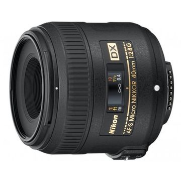 Obiectiv foto DSLR Nikon 40mm f/2.8G ED AF-S DX Micro Nikkor