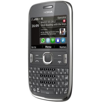Telefon mobil Nokia Asha 302, Gri
