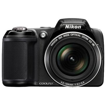 Aparat foto digital Nikon Coolpix L810, 16.1MP, 26x zoom optic, Negru