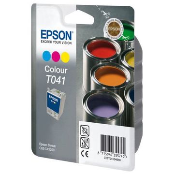 Toner inkjet color Epson T041 pentru Stylus C62/CX3200