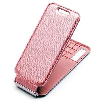 Husa flip din piele Samsung pentru S5230 (Star), roz
