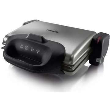 Gratar electric Philips HD4467/90, 2000W, negru