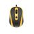 Mouse A4Tech N-250X-3 USB, V Track 1600 DPI, Negru-Galben