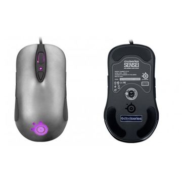 Mouse Steelseries SenSei,laser, USB, argintiu/negru