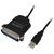 LogiLink Cablu convertor AU0003C, USB tata la PARALEL mama 1.5 m