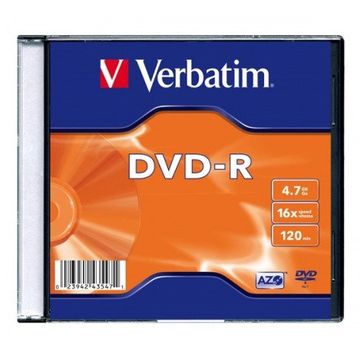 DVD-R Verbatim, 16x, 4.7GB