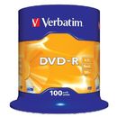 Verbatim DVD-R 100 bucati, 16x, 4.7GB
