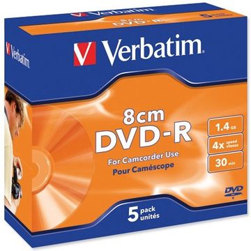 DVD-R 8cm Verbatim, 4x, 1.46GB
