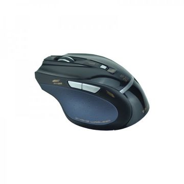 Mouse E-Blue Wireless Blue Wave Fresco Pro, USB, 1480 DPI , Negru