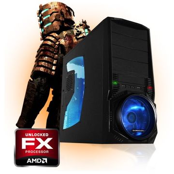 Sistem desktop brand Vexio pentru Gaming, AMD A10-5800K, 3.8 GHz, 8GB, 500 GB, Radeon HD 7790 OC, 2GB GDDR5, 128bit
