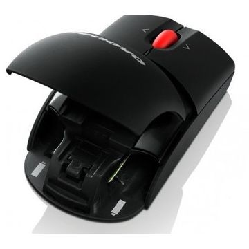 Mouse Lenovo 0A36188, Laser wireless, negru