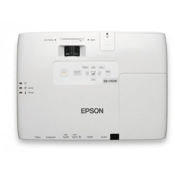 Videoproiector Epson EB-1761W, WXGA 1280 x 800, 2600 ANSI, 2000:1