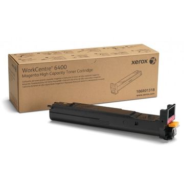 Toner laser Xerox 106R01318, Magenta 14.000 pag, WorkCentre 6400