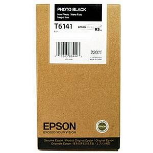 Toner inkjet Epson T6141 Negru, 220ml