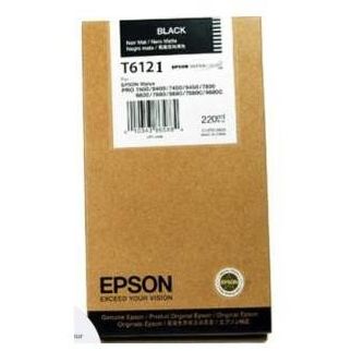 Toner inkjet Epson T6121 Negru, 220ml