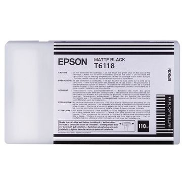 Toner inkjet Epson T6118 Negru mat, 110ml