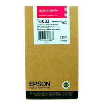 Toner inkjet Epson T6033 Light Magenta, 220ml