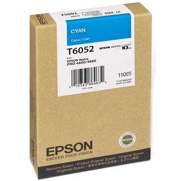 Toner inkjet Epson T6052 cyan, 110ml