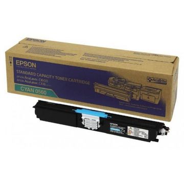 Toner laser Epson C13S050560 cyan, 1600 pag