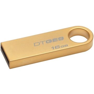 Memorie USB Memorie USB 2.0 Kingston Data Traveler GE9, 16GB, gold metal