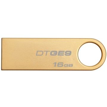 Memorie USB Memorie USB 2.0 Kingston Data Traveler GE9, 16GB, gold metal