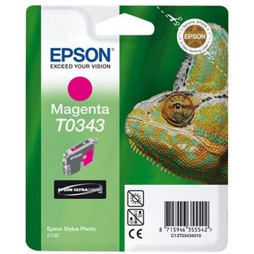 Toner inkjet Epson T0343 magenta, 17 ml