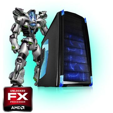 Sistem desktop brand Vexio pentru Gaming, AMD FX-8350 X8, 4GHz, 8 GB, 1 TB, Radeon HD 7870, 2GB GDDR5, 256bit