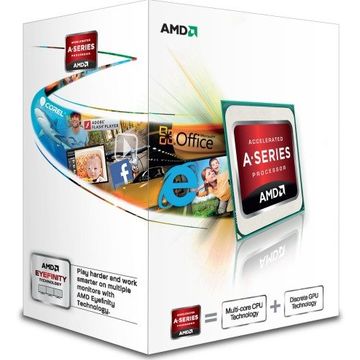Procesor AMD A4 X2 5300 3.4GHz, Socket FM2, 65W