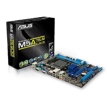 Placa de baza Asus M5A78L-M LX3, Socket AM3+, Chipset AMD 760G